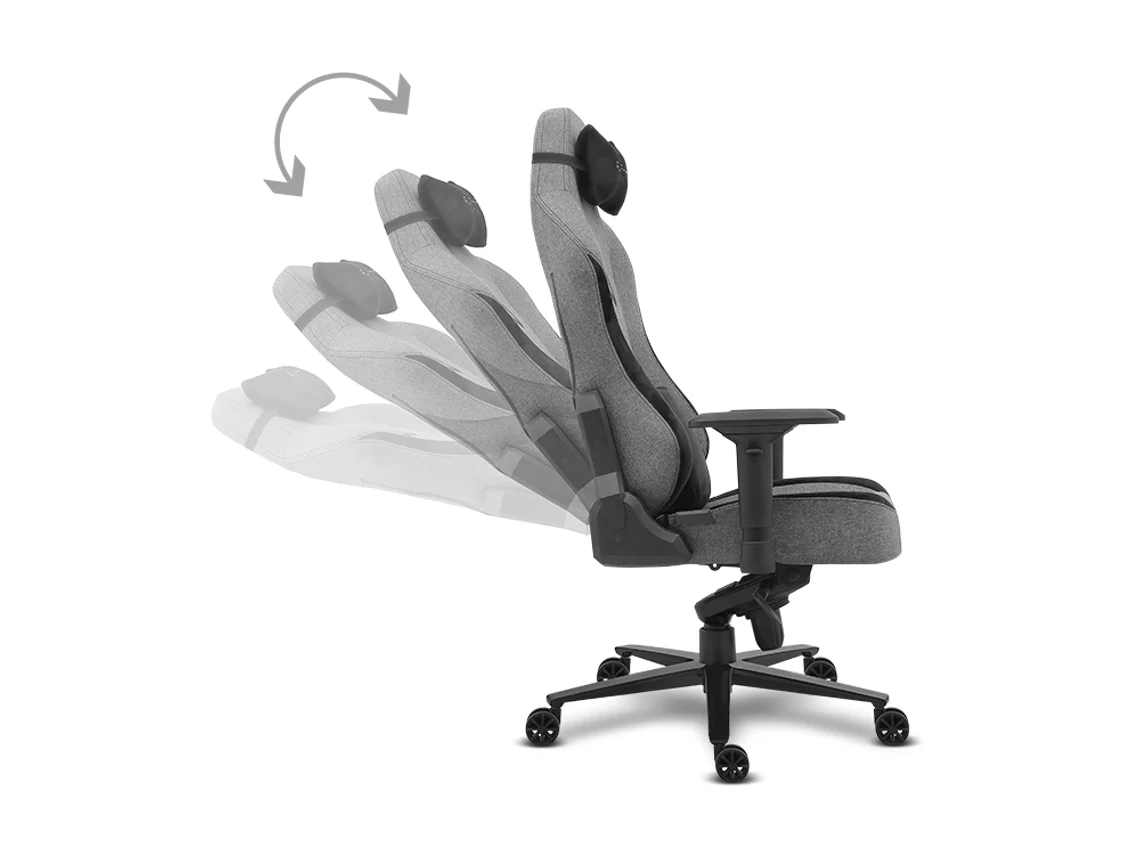 Cadeira Gaming ALPHA Gamer Nébula com encosto reclinável